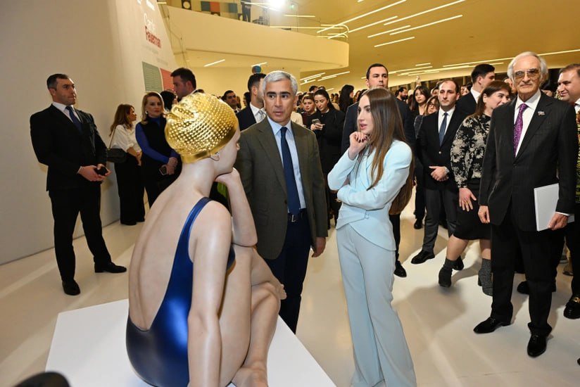 Heydər Əliyev Mərkəzində Kerol Förmenin sərgisinin açılışı oldu - FOTO