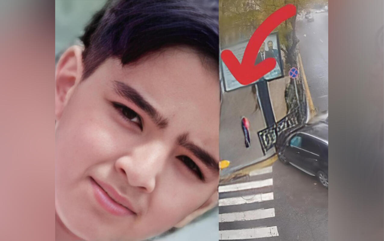 Hədiyyəsinə baxanda üzərinə yol nişanı aşan Sərxan evə buraxıldı - VİDEO