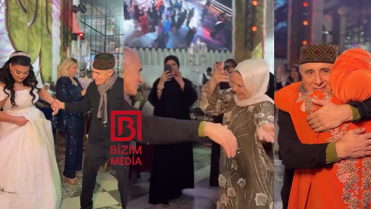 Alim Qasımov nəvəsinin toyunda ailəsi ilə belə RƏQS ETDİ - VİDEO
