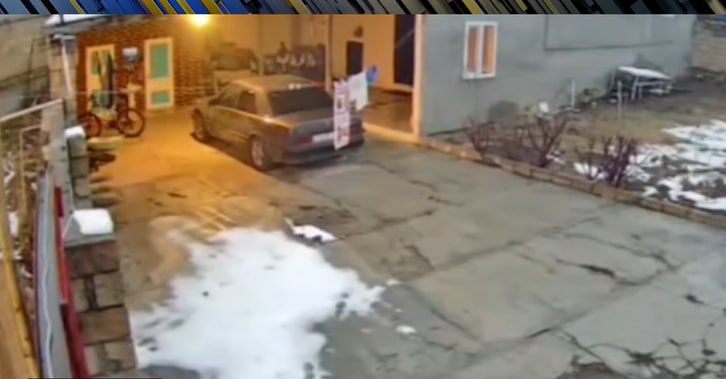 Şamaxıdakı zəlzələ belə görüntüləndi - ANBAAN VİDEO