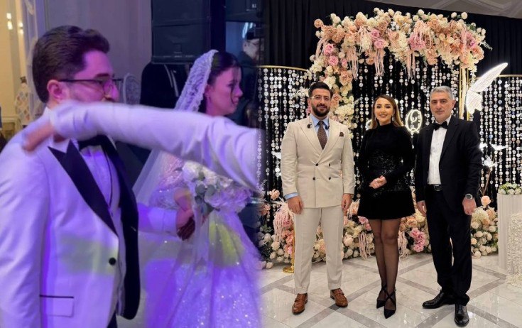 Xalq artistinin oğlunun toyudur - VİDEO