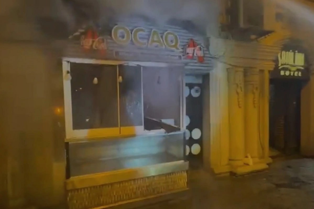 Dönərxanada baş verən yanğın söndürüldü