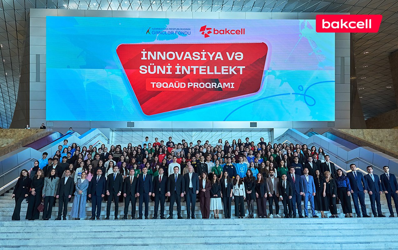 Bakcell və Gənclər Fondu &ldquo;İnnovasiya və Süni İntellekt&rdquo; üzrə təqaüd proqramını elan edir &ndash; FOTO