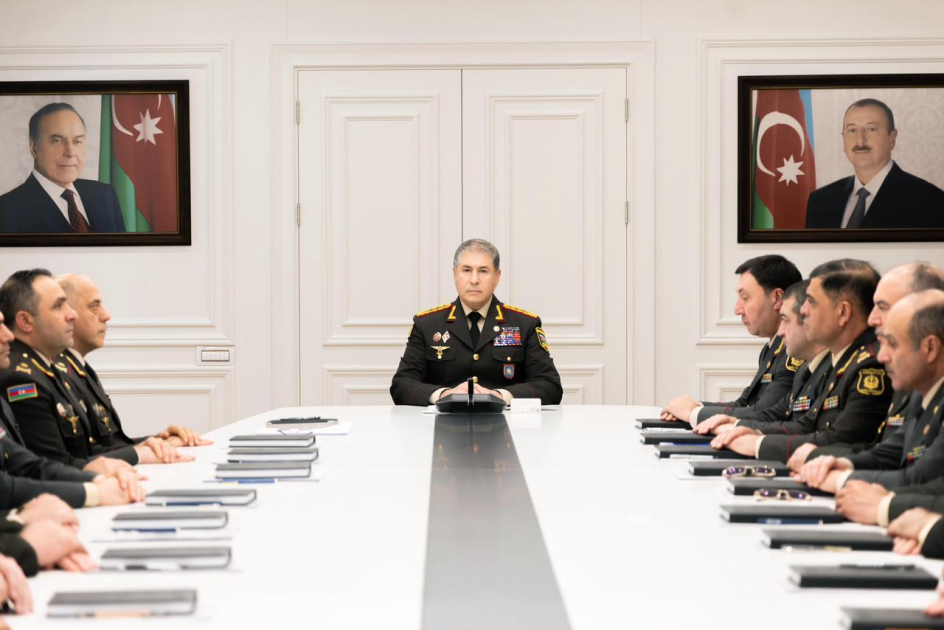 DİN-də müşavirə keçirildi, nazir taşırıqlar verdi - FOTO