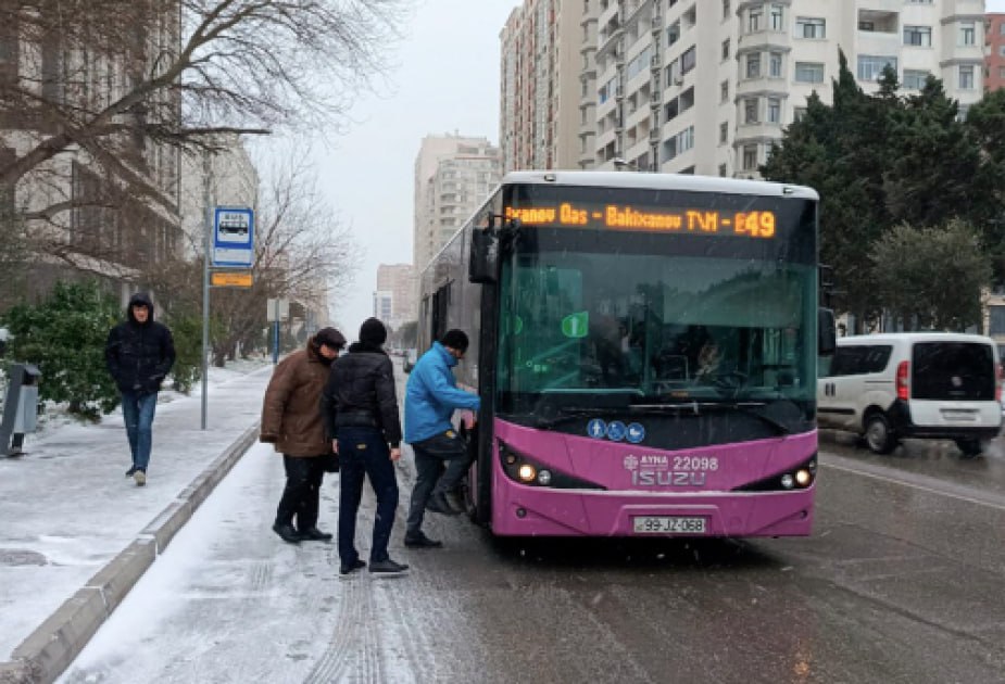 İctimai nəqliyyatla bağlı RƏSMİ XƏBƏR