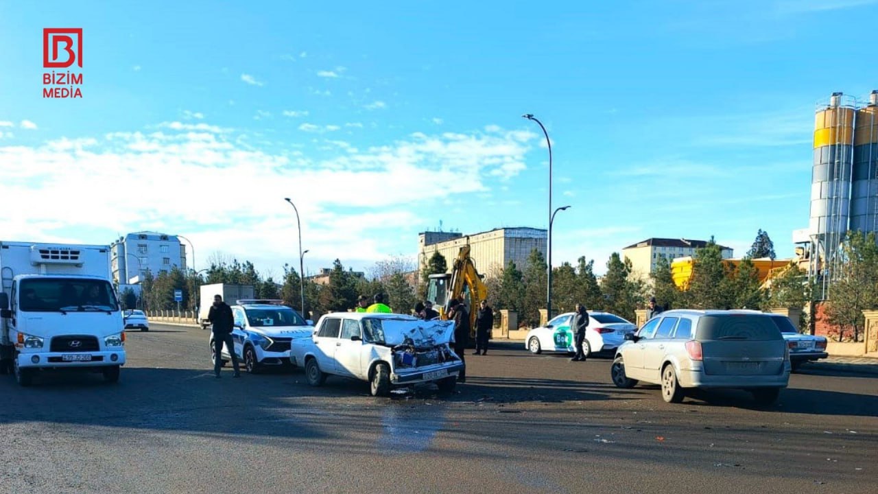 Gəncədə AĞIR QƏZA &ndash; Yaralananlar var