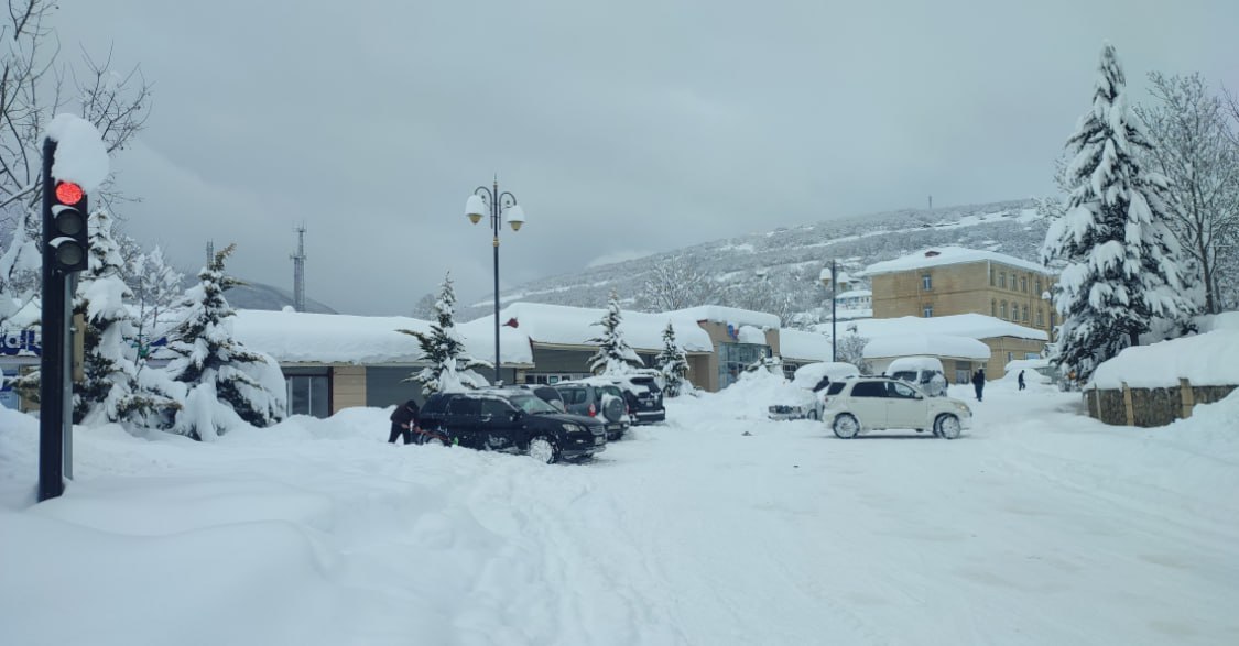 Lerikdə 50-yə yaxın kənd işıqsız qaldı - FOTO