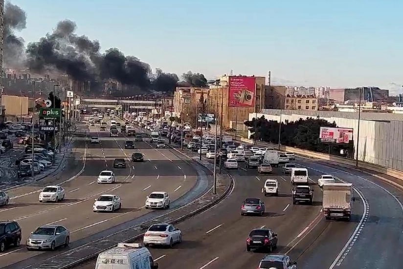 Nərimanovda güclü yanğın - VİDEO