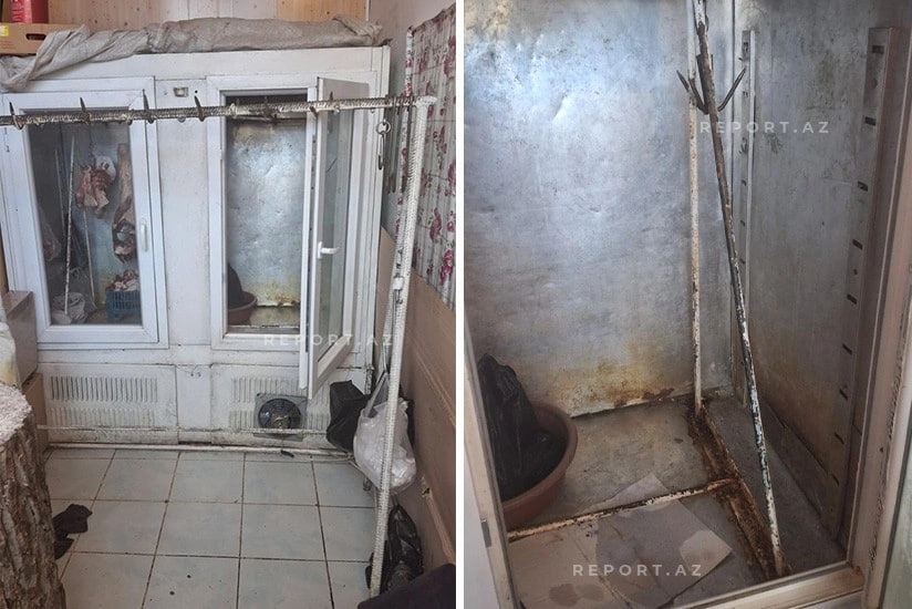 Ordubadda ət satışı mağazasında nöqsanlar AŞKARLANDI - FOTO