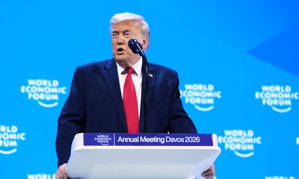 Tramp Dünya İqtisadi Forumunda Azərbaycan və Ermənistan arasındakı sülhdən DANIŞDI - VİDEO