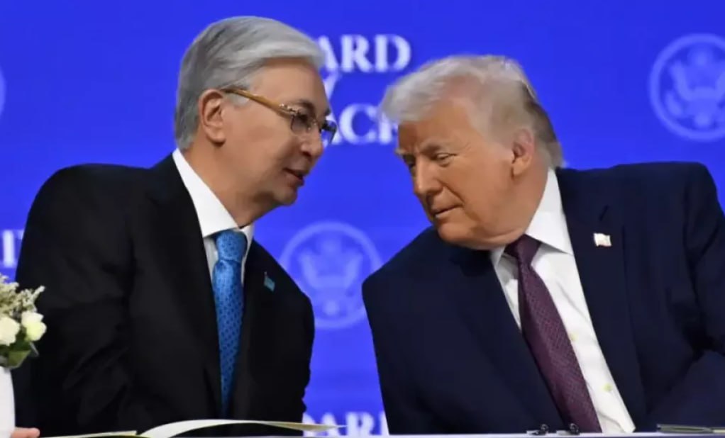 Sülh Şurasının imzalanması mərasimində Tokayev Trampa nə deyib? Sülh Şurasının imzalanması mərasimində Tokayev Trampa nə deyib?