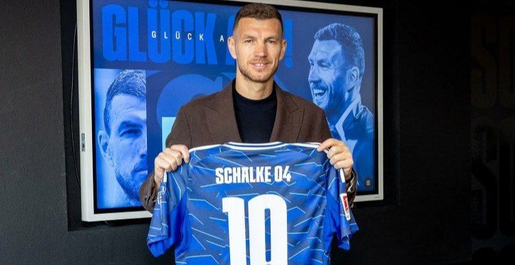 Edin Dzeko “Şalke”yə KEÇDİ Edin Dzeko “Şalke”yə KEÇDİ