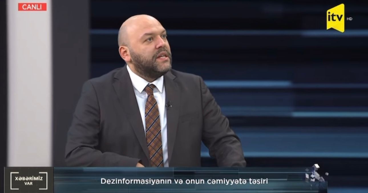Hacıbəy Heydərli: “Dezinformasiya təkcə media problemi deyil, dövlətlərin təhlükəsizlik məsələsidir" Hacıbəy Heydərli: “Dezinformasiya təkcə media problemi deyil, dövlətlərin təhlükəsizlik məsələsidir"