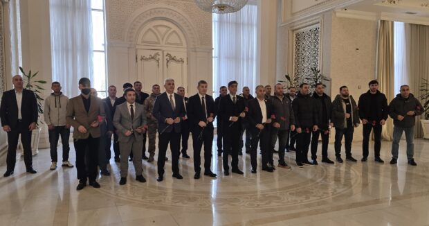 Sumqayıtda XTQ veteranları ilə görüş keçirildi