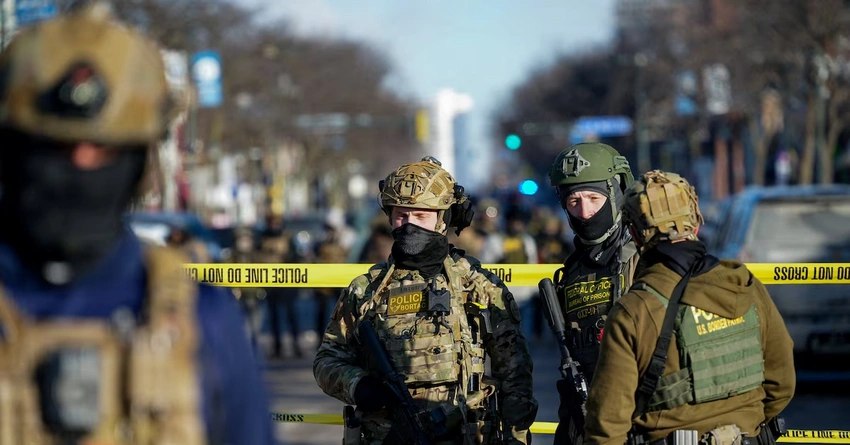 Minneapolisdə SİLAHLI İNSİDENT: Sərhəd xidmətinin əməkdaşlarına atəş açıldı - VİDEO