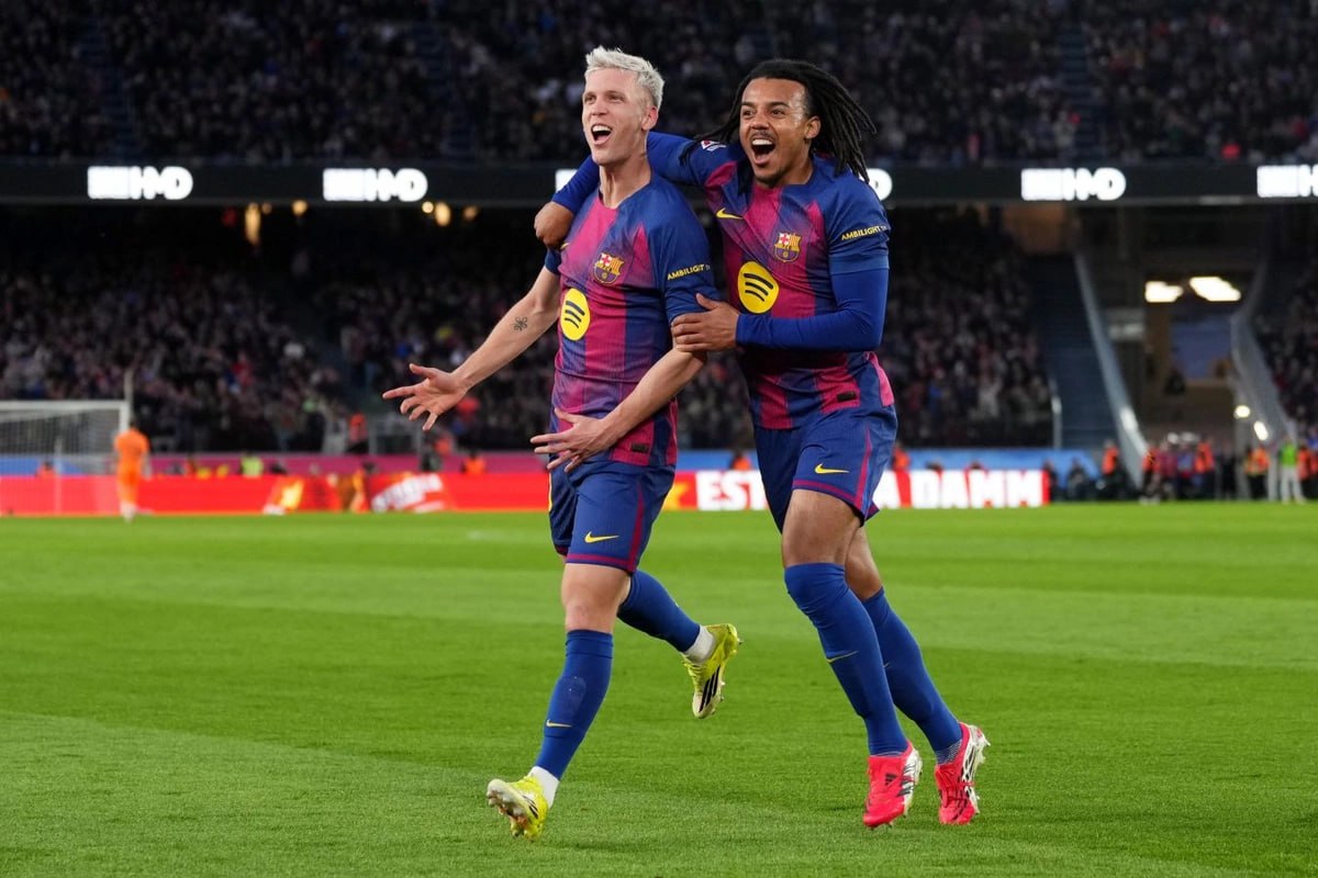 "Barselona" rahat qələbə qazandı "Barselona" rahat qələbə qazandı