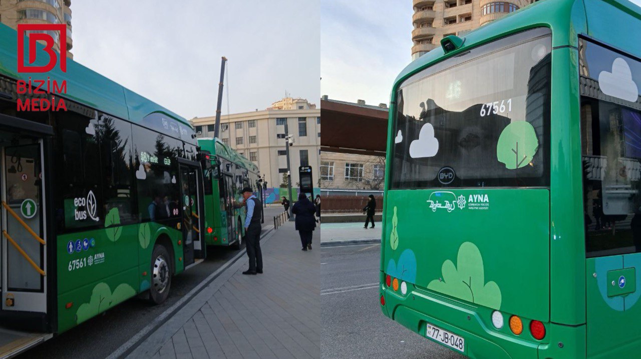 46 nömrəli avtobusda sərnişinlər təhlükə ilə ÜZ-ÜZƏ &ndash; Sərnişinlərin şikayətinə RƏSMİ CAVAB - FOTO