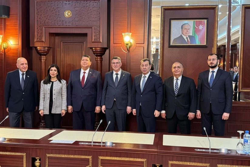 Gideon Saar Milli Məclisdə - FOTO