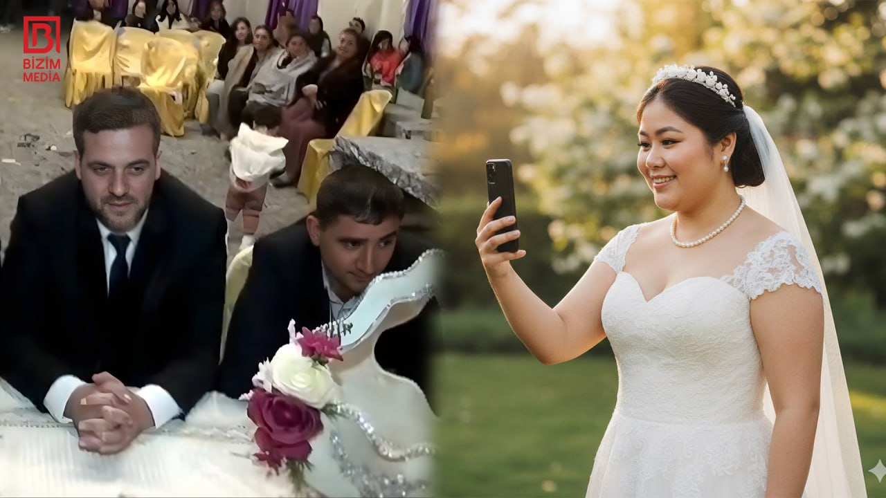 Yevlaxda qeyri-adi TOY – Gəlin məclisə niyə ONLAYN qoşuldu? – VİDEO Yevlaxda qeyri-adi TOY – Gəlin məclisə niyə ONLAYN qoşuldu? – VİDEO