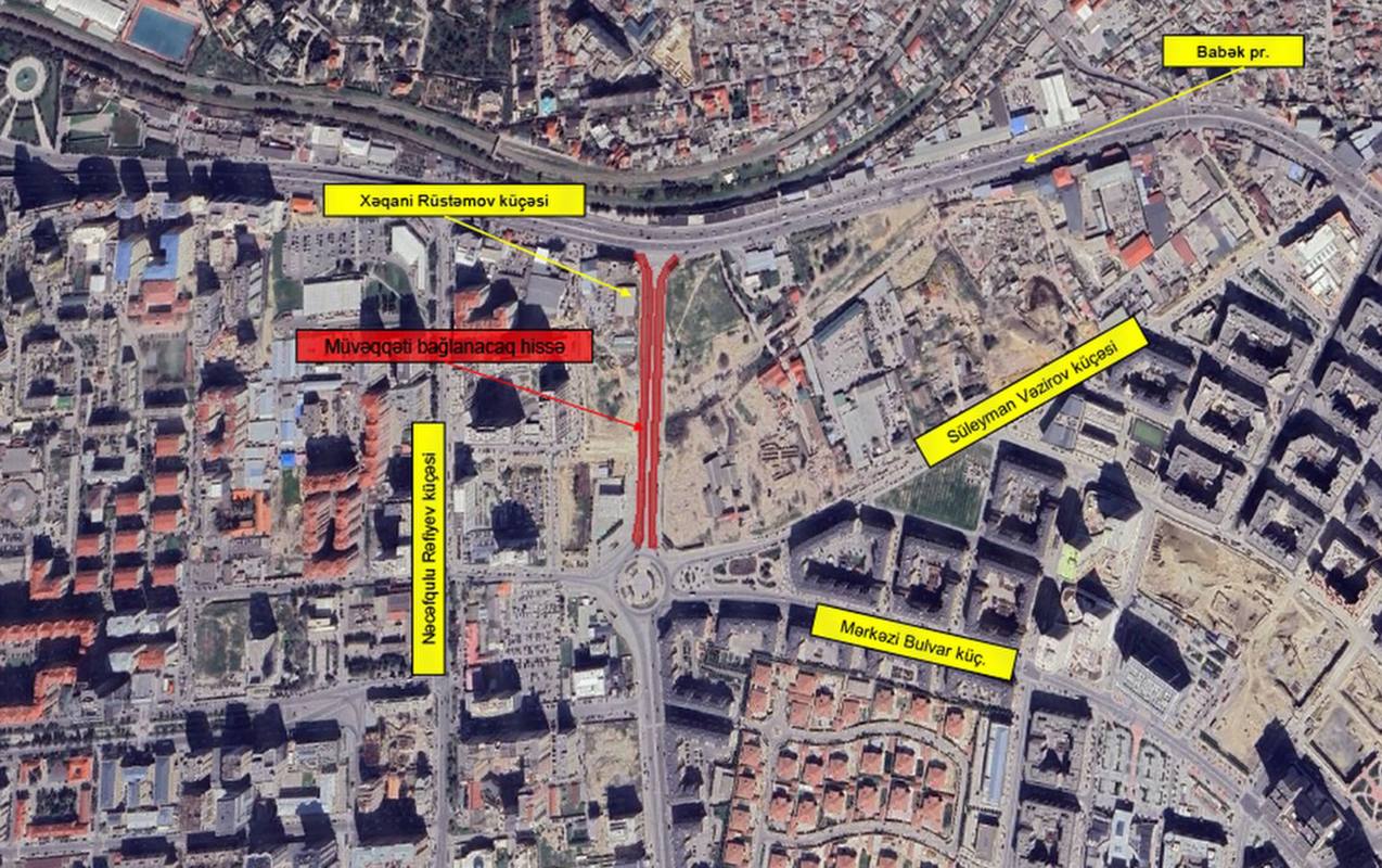 Bakının bir küçəsi bu gündən TAM BAĞLANIR