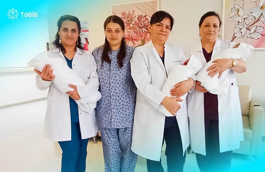 Masallıda üçəm dünyaya gəldi &ndash; FOTO