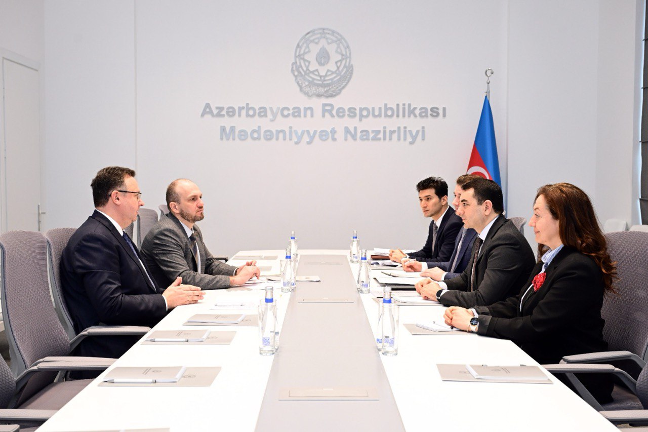 Azərbaycan-Belarus mədəni əməkdaşlığı müzakirə olundu - FOTO Azərbaycan-Belarus mədəni əməkdaşlığı müzakirə olundu - FOTO