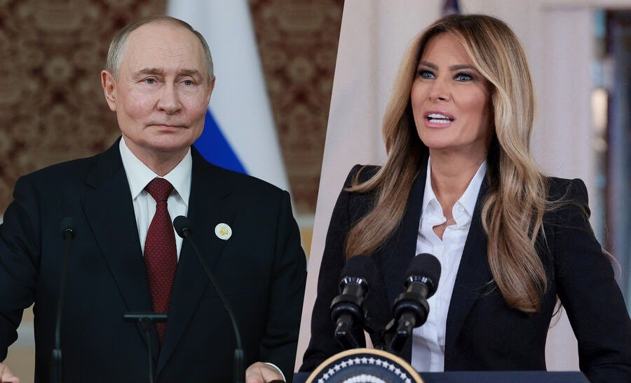 Putin Melaniya Trampa məktub YAZDI
