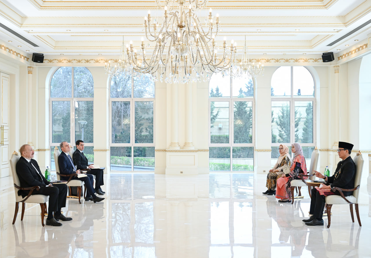 Prezident İndoneziyanın yeni səfirinin etimadnaməsini qəbul etdi &ndash; FOTO