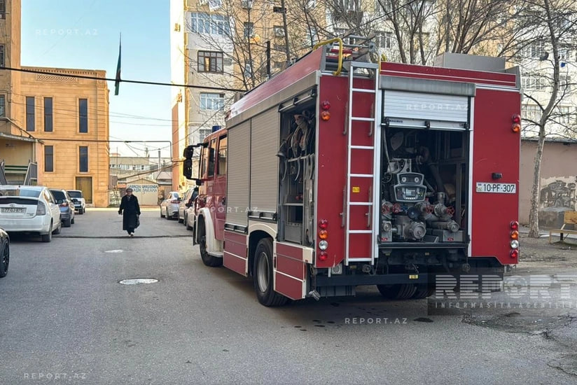 SON DƏQİQƏ! Sumqayıtda yaşayış binası yanır &ndash; FOTO