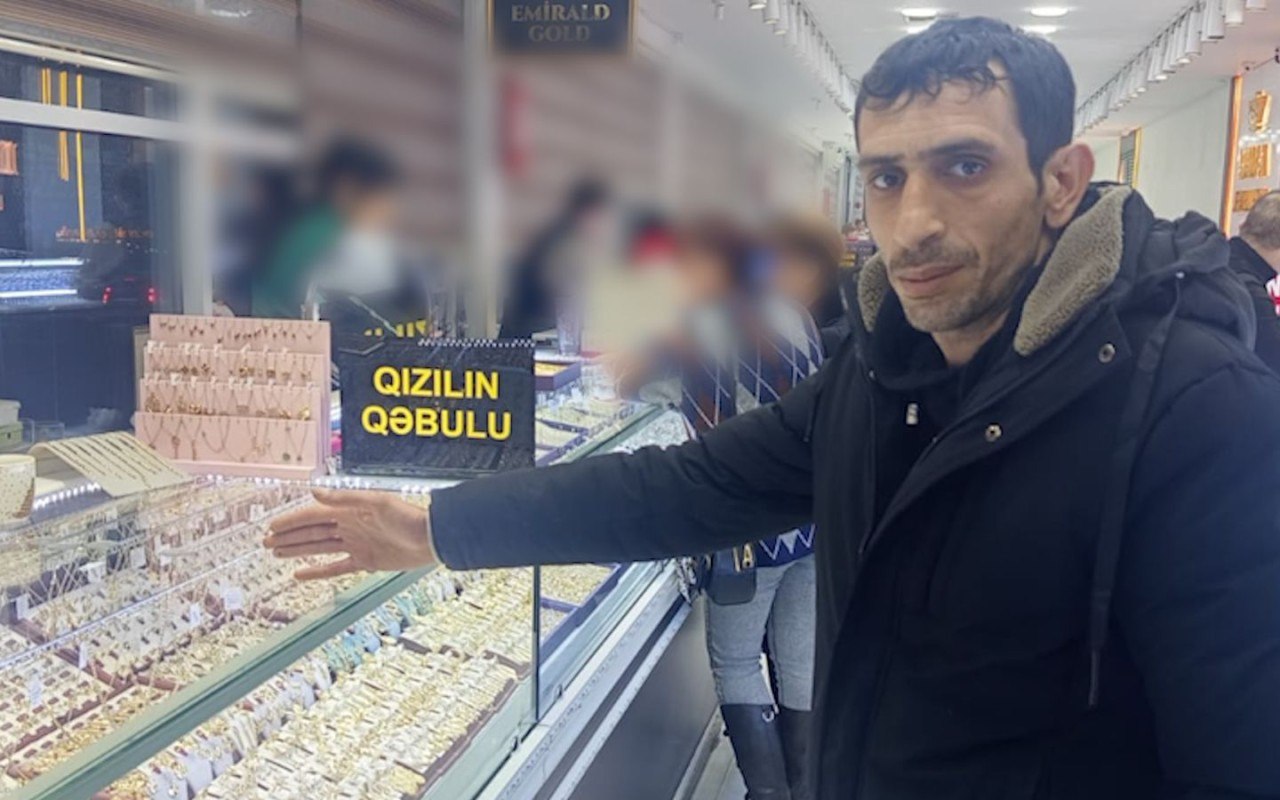 Evə pəncərədən daxil olub qızılları oğurladı, mağazaya aparıb satdı &ndash; ANBAAN VİDEO