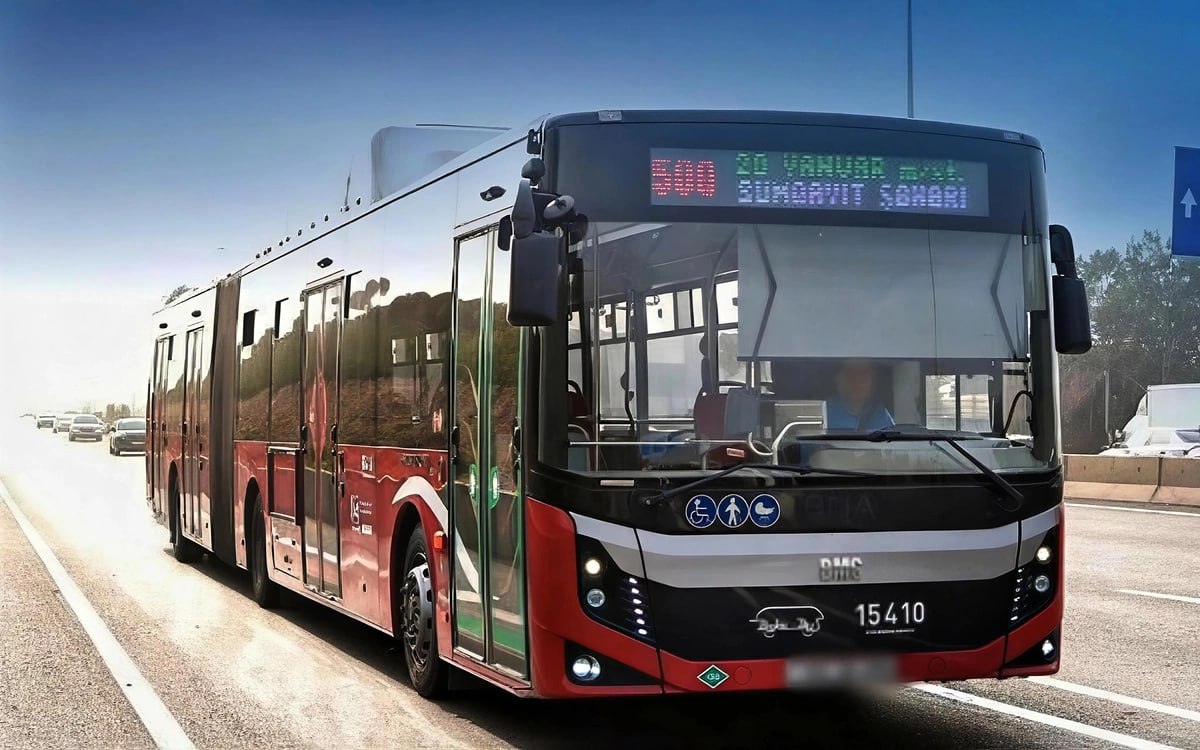 Sumqayıtda sərnişinləri soyuqda 20 dəqiqə gözlədən sürücüyə XƏBƏRDARLIQ EDİLDİ