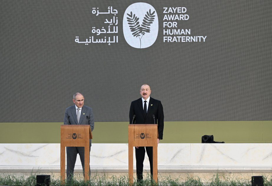 İlham Əliyev Azərbaycanla Ermənistan arasında sülhə verdiyi töhfəyə görə Trampa təşəkkür etdi - VİDEO