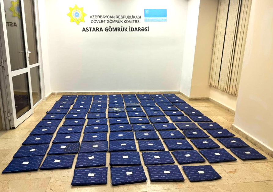 Gömrükçülər külli miqdarda narkotik vasitə AŞKAR ETDİLƏR - FOTO