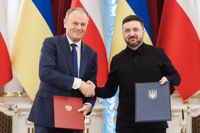 Ukrayna və Polşa müdafiə sahəsində əməkdaşlıq edəcək