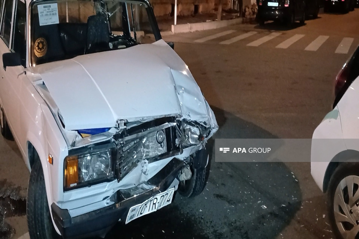 Gəncədə qəza olub, xəsarət alanlar var - FOTO