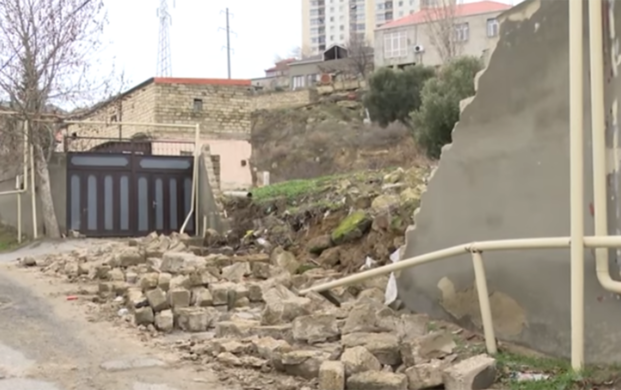 Bakı sakininin ölümünə bu hasar səbəb olub - VİDEO