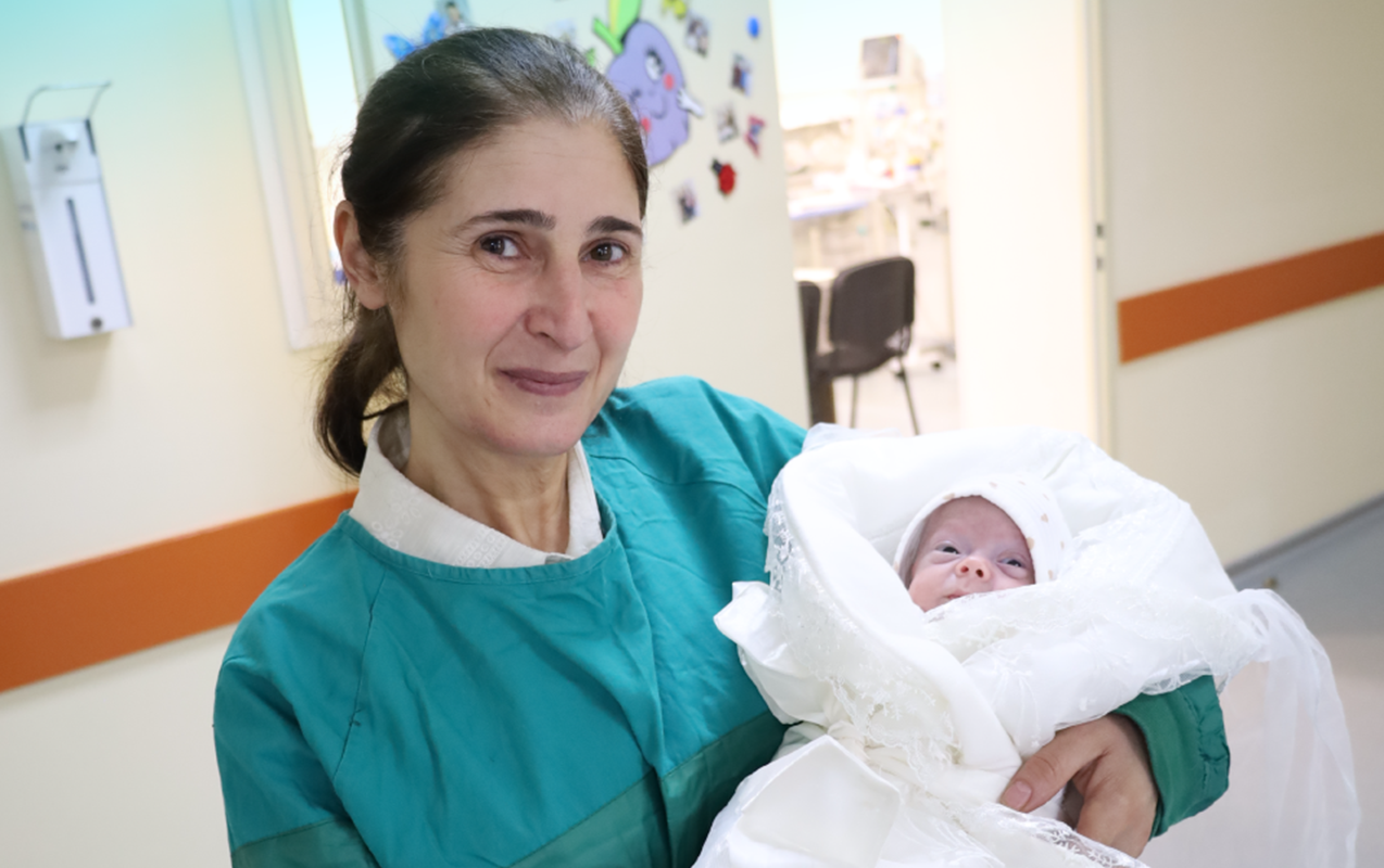 15 ildən sonra 540 qram çəkidə doğulan Nur... &ndash; FOTO