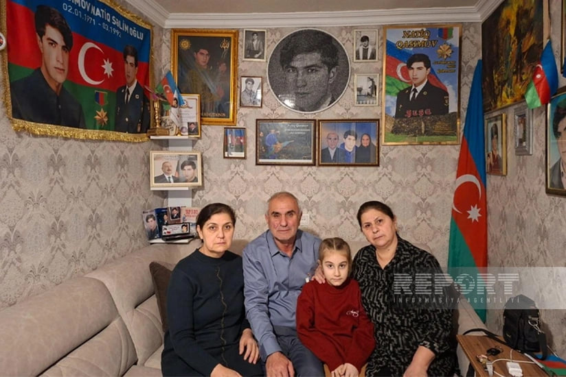 Natiq Qasımovun ailəsi Leyla Əliyeva və Alena Əliyevaya təşəkkür etdi