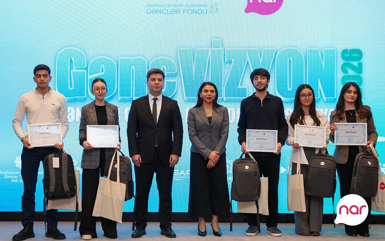 &ldquo;Nar&rdquo;ın tərəfdaşlığı ilə &ldquo;GəncVİZYON&rdquo; ideyatonu uğurla başa çatıb - FOTO