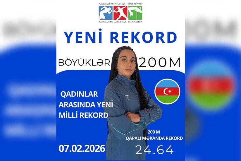 Lamiyə Vəliyeva Azərbaycan rekorduna İMZA ATDI