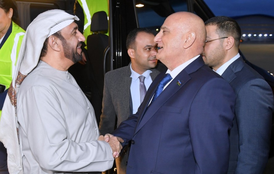 Ərəb Parlamentinin prezidenti Azərbaycana səfərə gəldi - FOTO