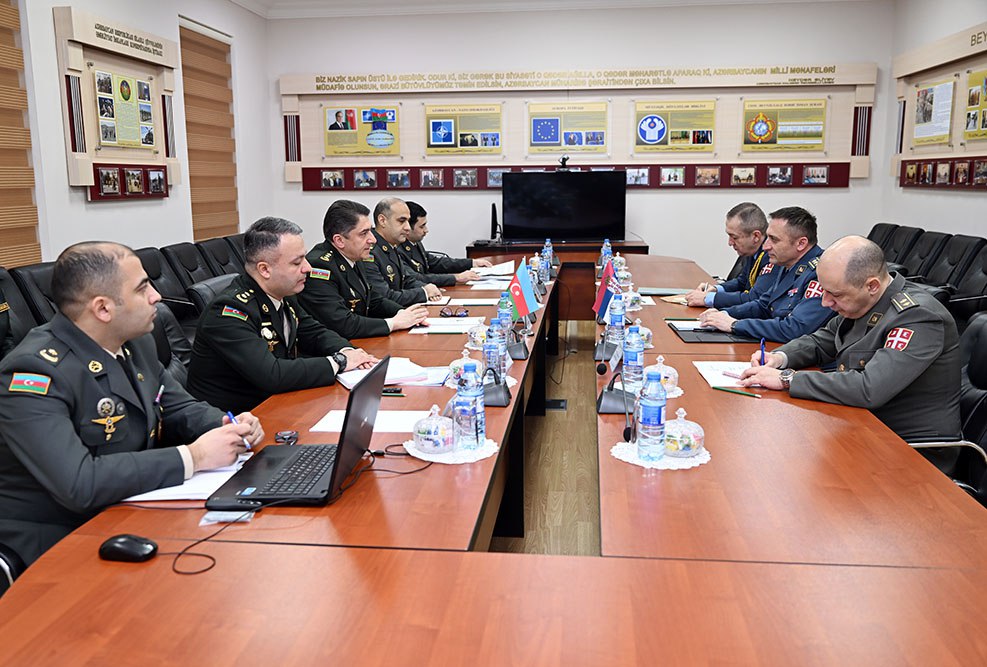Azərbaycan və Serbiya arasında &ldquo;İkitərəfli hərbi əməkdaşlıq danışıqları&rdquo; keçirildi - FOTO