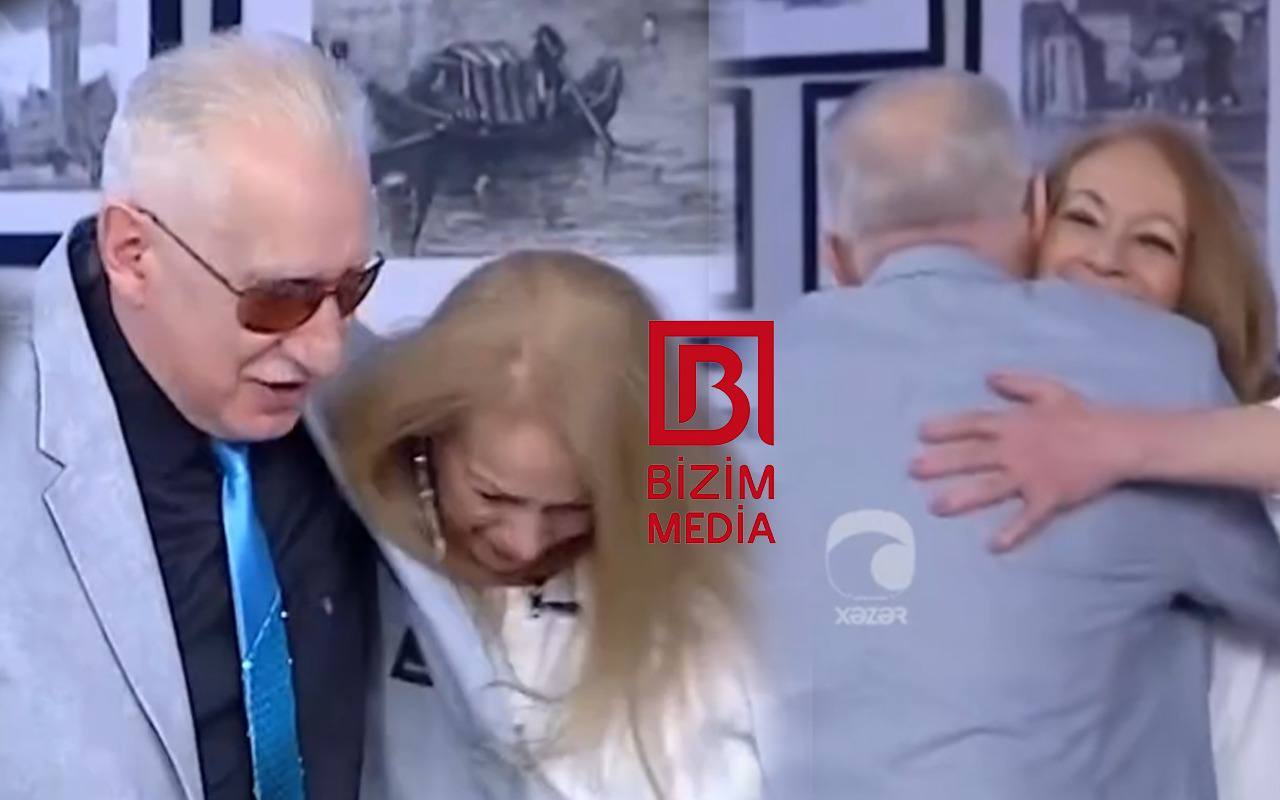 Əməkdar artist 5 il sonra ilk dəfə bacısı ilə GÖRÜŞDÜ - VİDEO