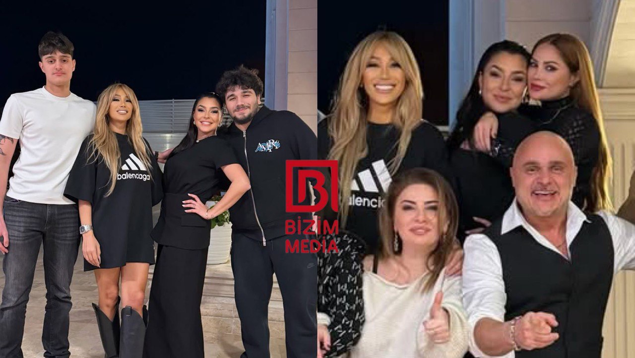 Məşhurlar Röyanın villasında QONAQ OLDULAR - FOTO