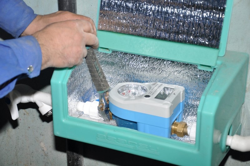 Su sayğaclarını oğurlayan şəxs TUTULDU