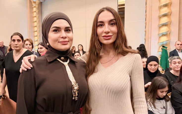 Fərqanə Qasımova Arzu Əliyeva ilə bir arada &ndash; FOTO