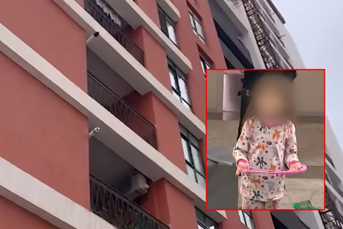 Bakıda körpə belə xilas edildi - VİDEO