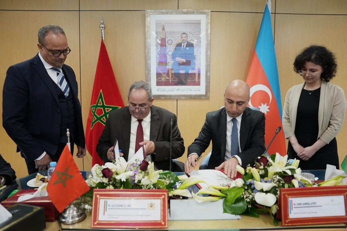 Azərbaycanla Mərakeş arasında təhsil sahəsində əməkdaşlıq sazişi İMZALANDI - FOTO Azərbaycanla Mərakeş arasında təhsil sahəsində əməkdaşlıq sazişi İMZALANDI - FOTO