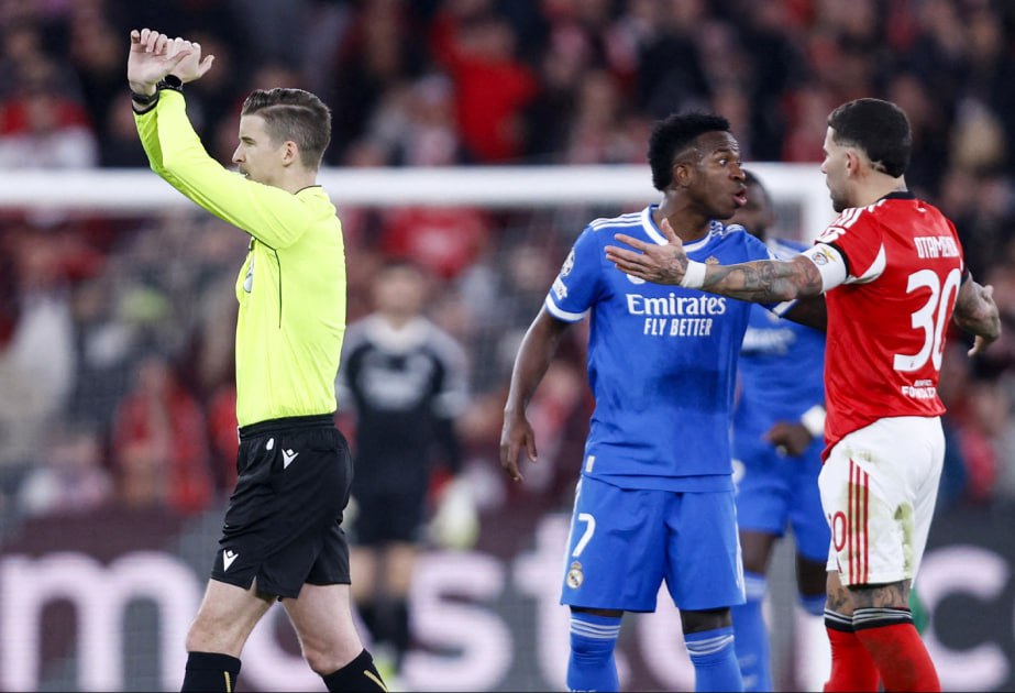 UEFA &ldquo;Benfika&rdquo; &ndash; &ldquo;Real Madrid&rdquo; oyunundakı insidenti araşdırmağa başladı