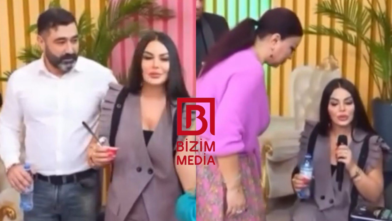 Canlı yayımda Qumralın halı PİSLƏŞDİ - VİDEO